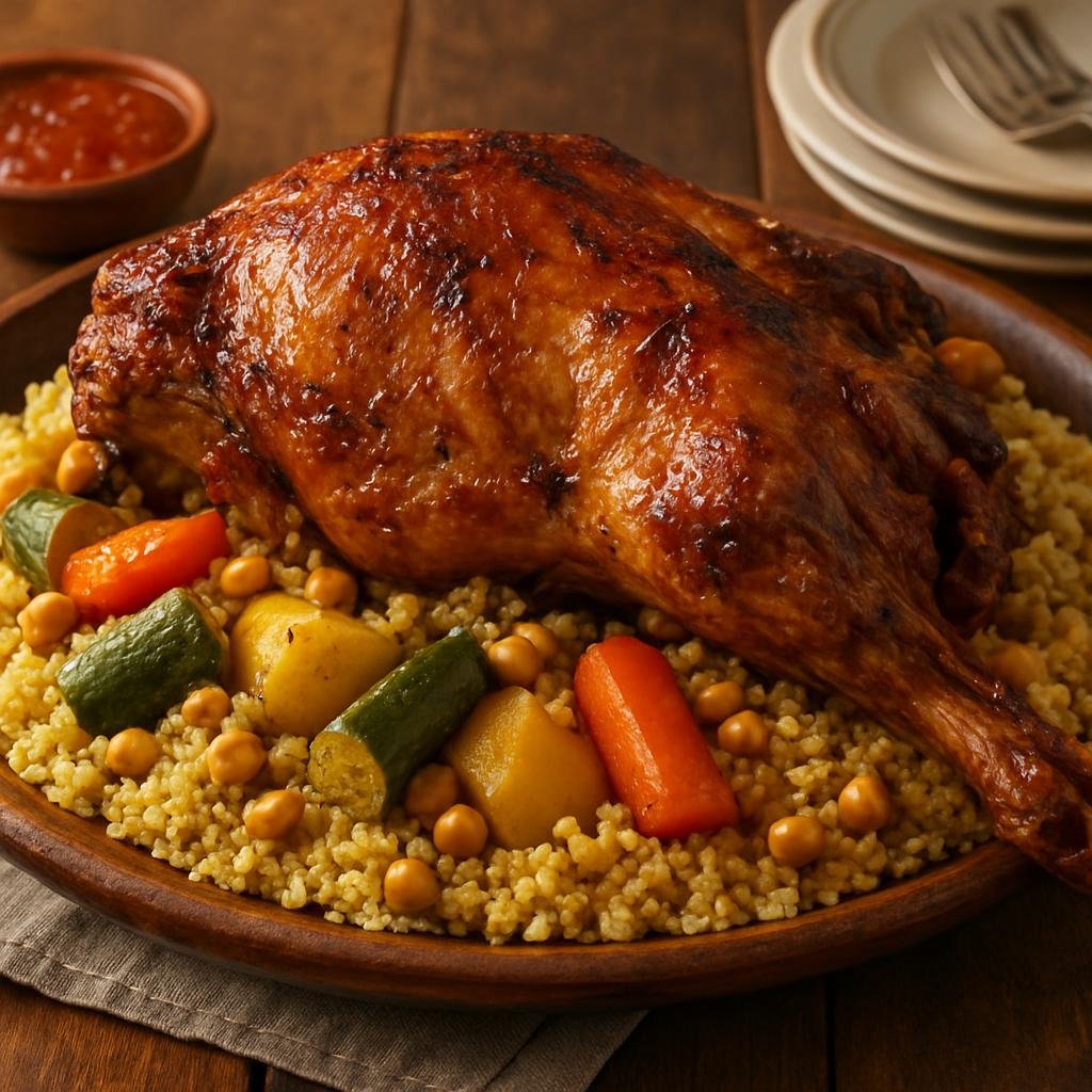 Entree: Western Sahara – National Cuisine – المشوي ➤ Al-Mashwi (Roasted lamb) recipe