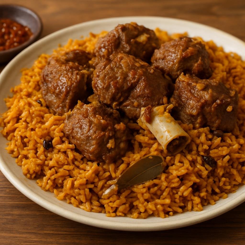 Entree: Kuwait – المجبوس ➤ Al-Machboos (Spiced rice with meat) recipe