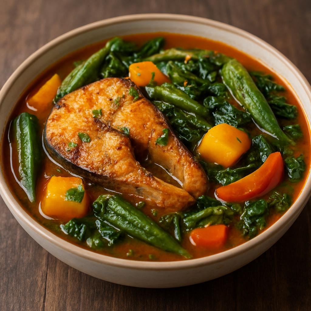 Entree: Sao Tome and Principe – Calulu (São Toméan fish and vegetable stew) recipe