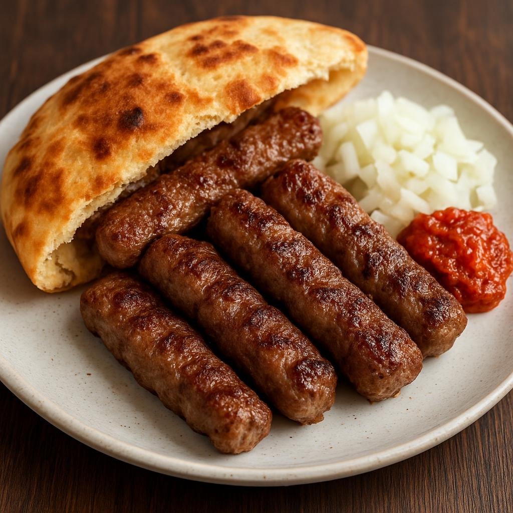 Entree: Serbia – Ћевапи Ćevapi (Grilled minced meat sausages) recipe
