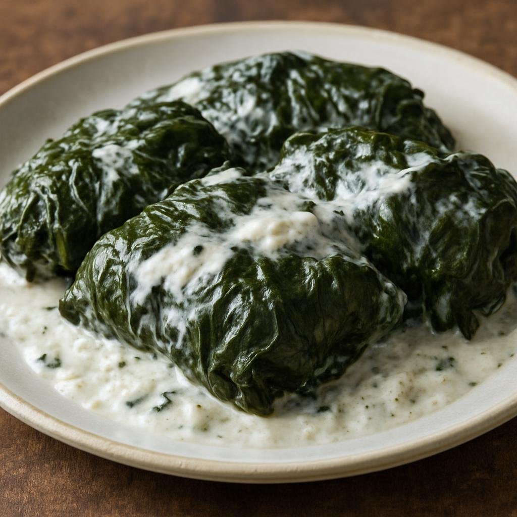 Entree: Tokelau – Palusami (Taro leaves with coconut cream) recipe
