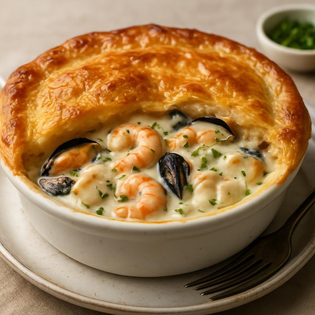 Entree: Falkland Islands (Malvinas) – Central Culinary Region – Seafood Pie recipe