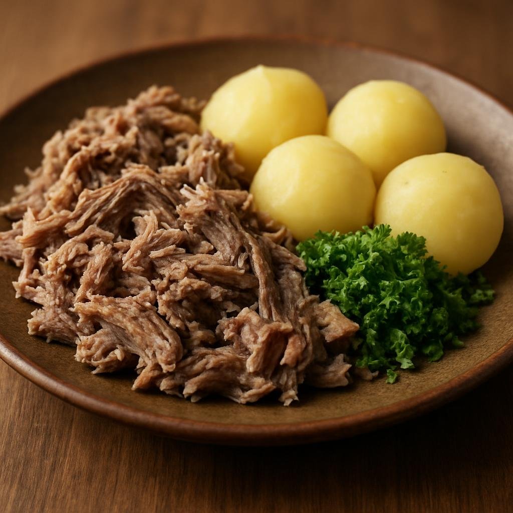 Entree: Faroe Islands – Central Culinary Region – Ræst kjøt (Fermented mutton) recipe