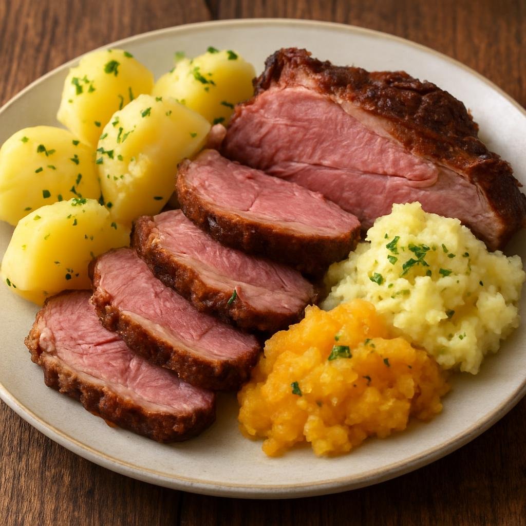 Entree: Iceland – Hangikjöt (Smoked lamb) recipe