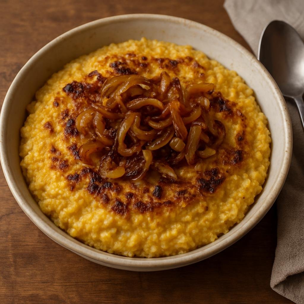 Entree: Liechtenstein – Ribel (Toasted cornmeal porridge) recipe
