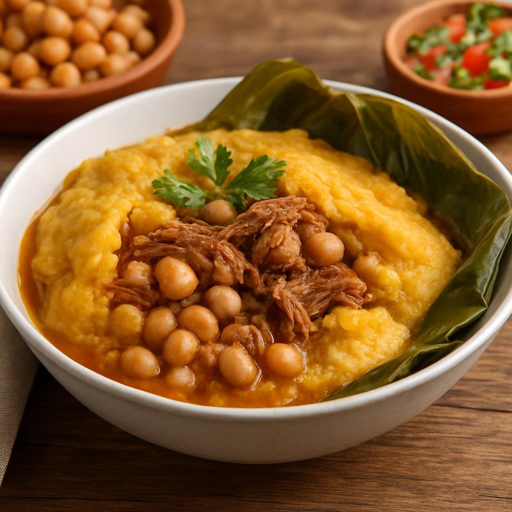 Entree: Panama – Tamal de olla (Pot Tamal) recipe