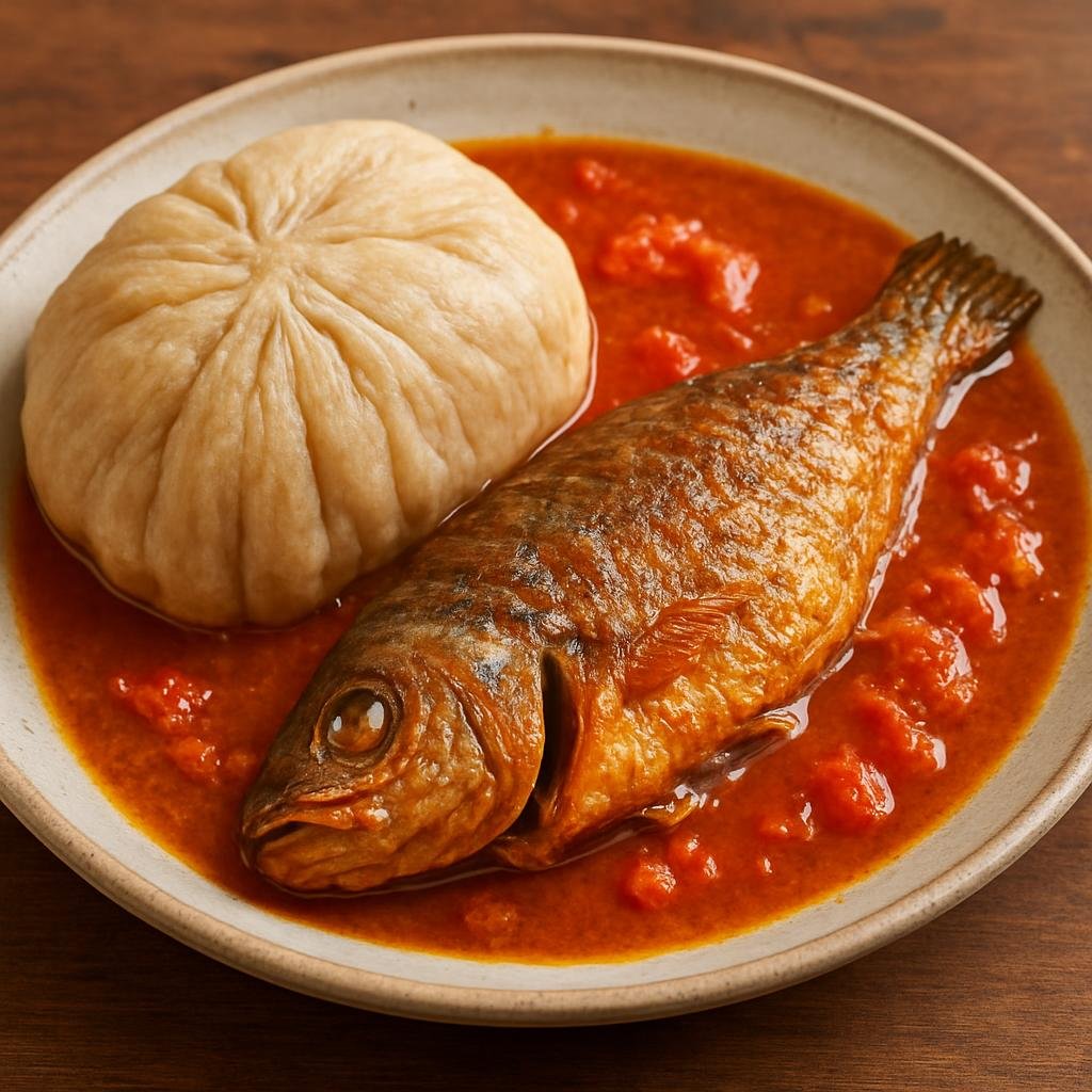 Entree: Ghana – Accra & Coastal Ghana – Kenkey with Fish recipe