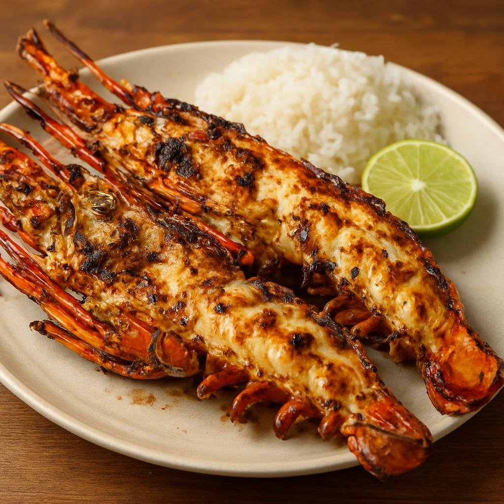 Entree: Bahamas – Rock Lobsters recipe