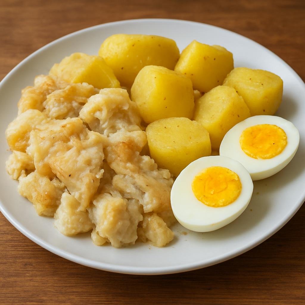 Entree: Bermuda – Codfish Breakfast recipe