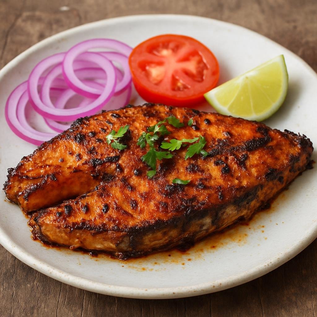Entree: Maldives – ފިހުނު މަސް ➤ Fihunu Mas (Spiced grilled fish) recipe