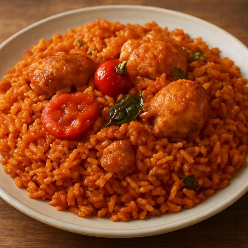 Entree: Mali – Jollof Rice recipe