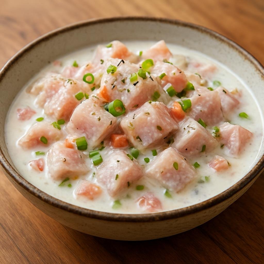 Entree: Marshall Islands – Kokoda (Coconut-marinated raw fish) recipe