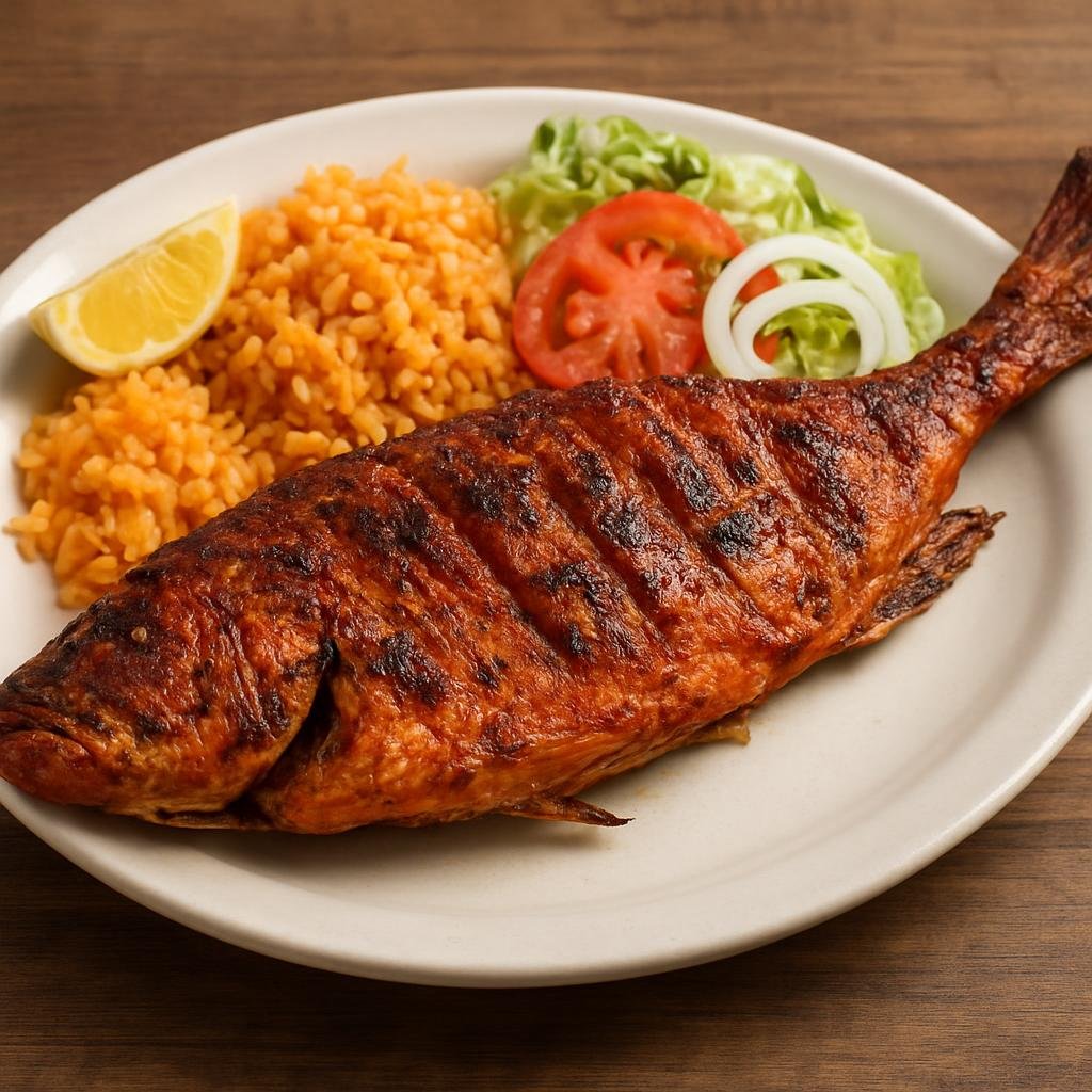 Entree: Mexico – Baja California – Pescado Zarandeado (Zarandeado-style grilled fish) recipe