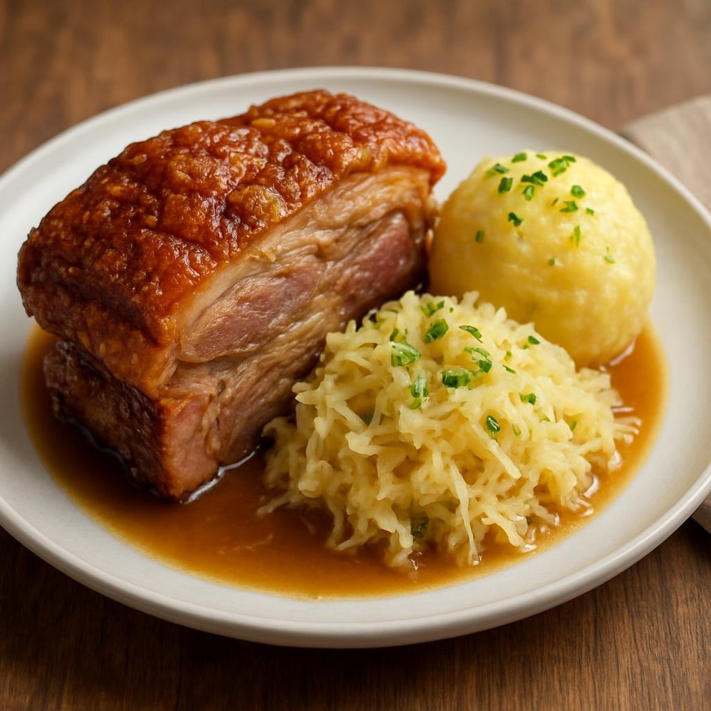 Entree: Germany – Baden – Badisches Schäufele (Baden-style pork shoulder roast) recipe