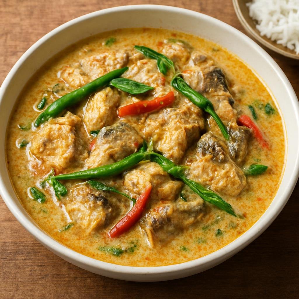 Entree: Philippines – Bicol – Kinunot na Pagi (Stingray in coconut milk) recipe