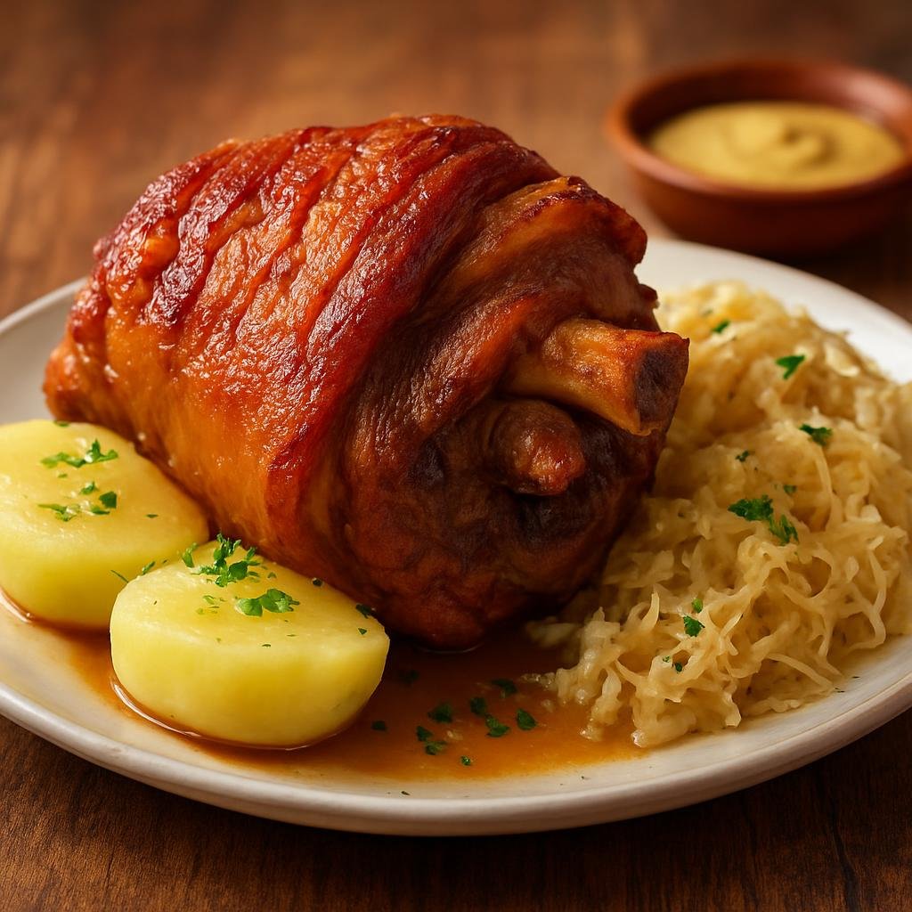 Entree: Poland – Greater Poland – Golonka (Pork knuckle) recipe