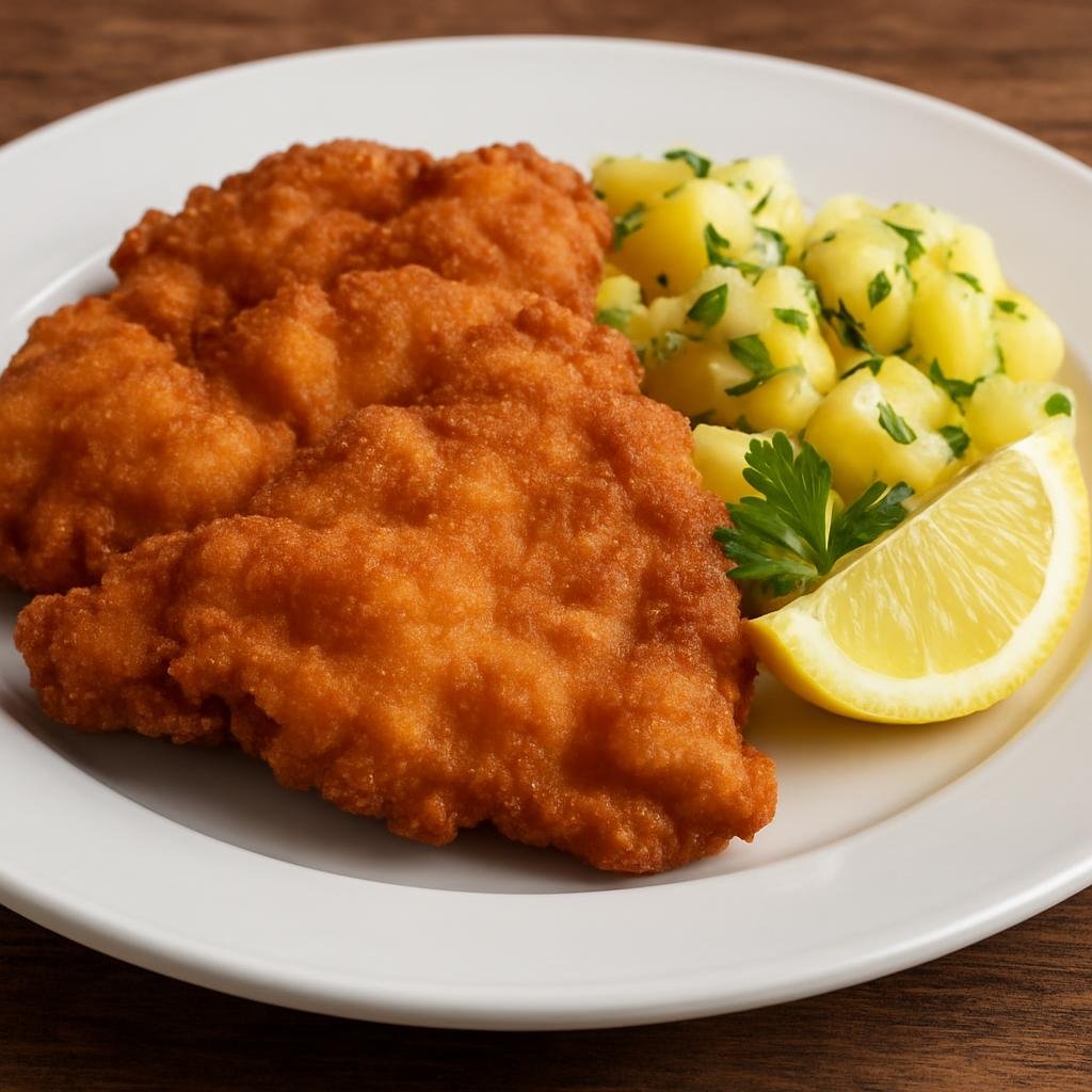 Entree: Austria – Central Culinary Region – Backhendl (Breaded fried chicken) recipe