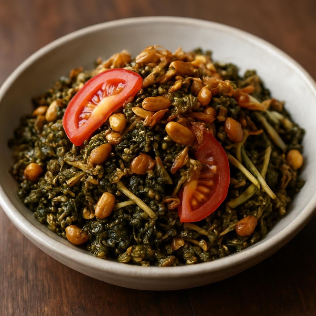 Entree: Myanmar – Central Myanmar – လက်ဖက်သုပ် ➤ lahpet thoke (Fermented tea leaf salad) recipe