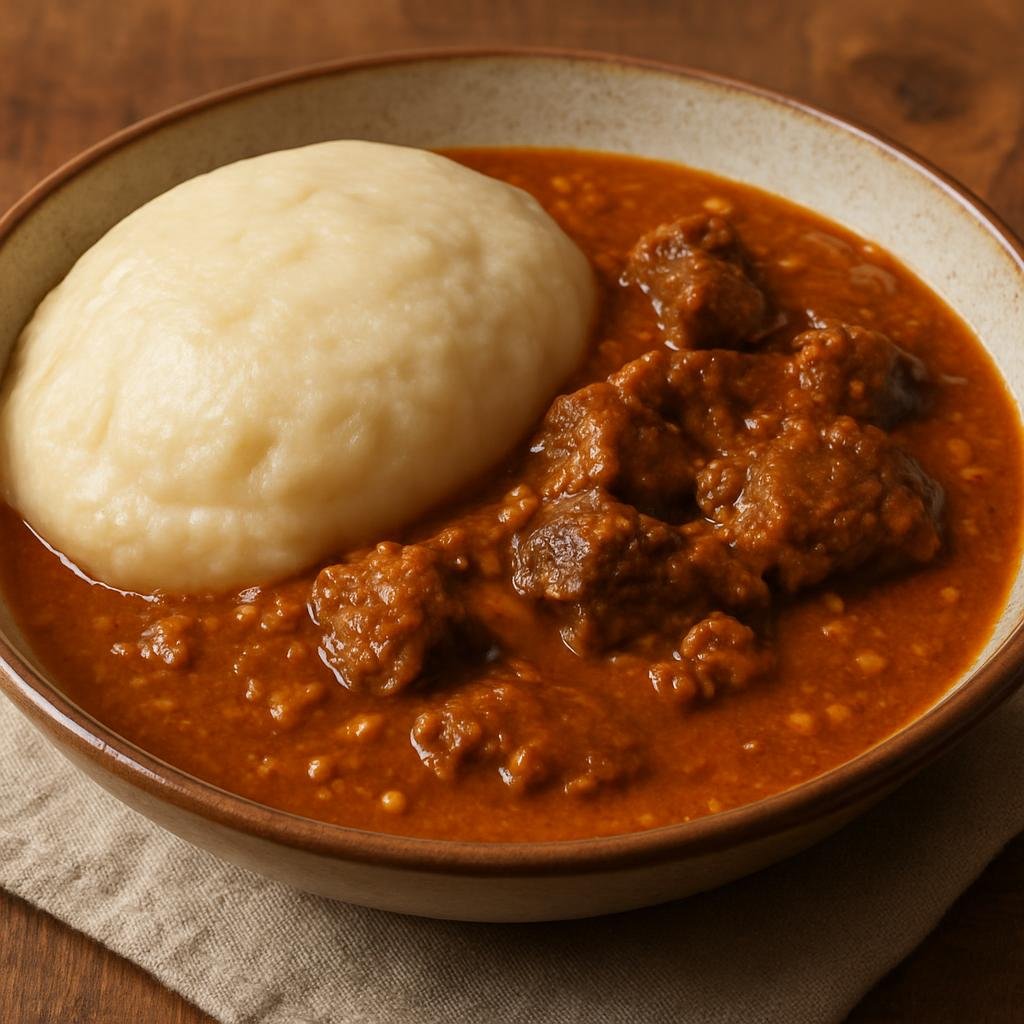 Entree: Burkina Faso – Central Culinary Region – Fufu recipe