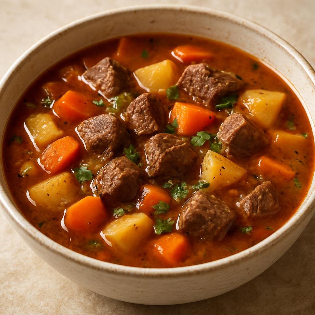 Entree: Haiti – Bouyon Bef (Hearty Haitian beef and root-vegetable stew-soup) recipe