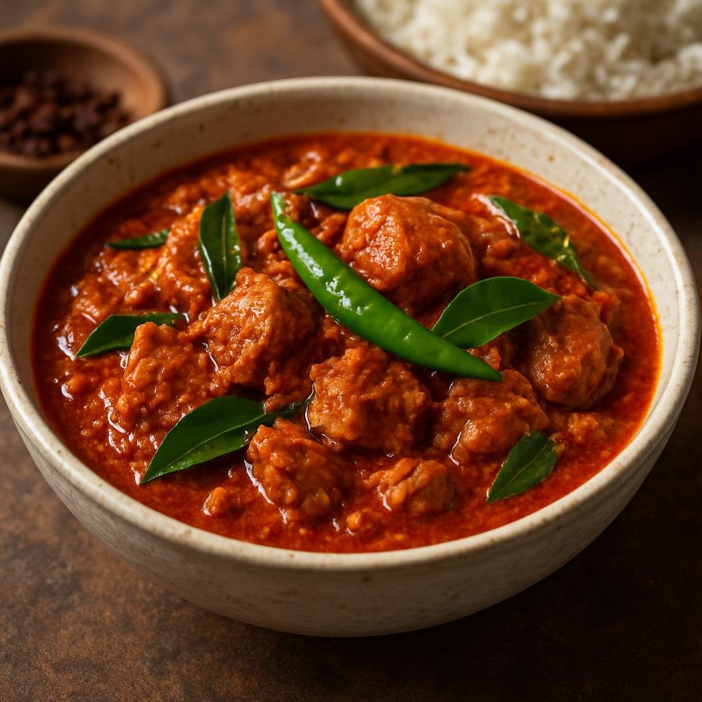 Entree: Maldives – ކުޅިމަސް ➤ Kulhimas (Spicy Maldivian tuna dish cooked in a fragrant chili and coconut sauce) recipe