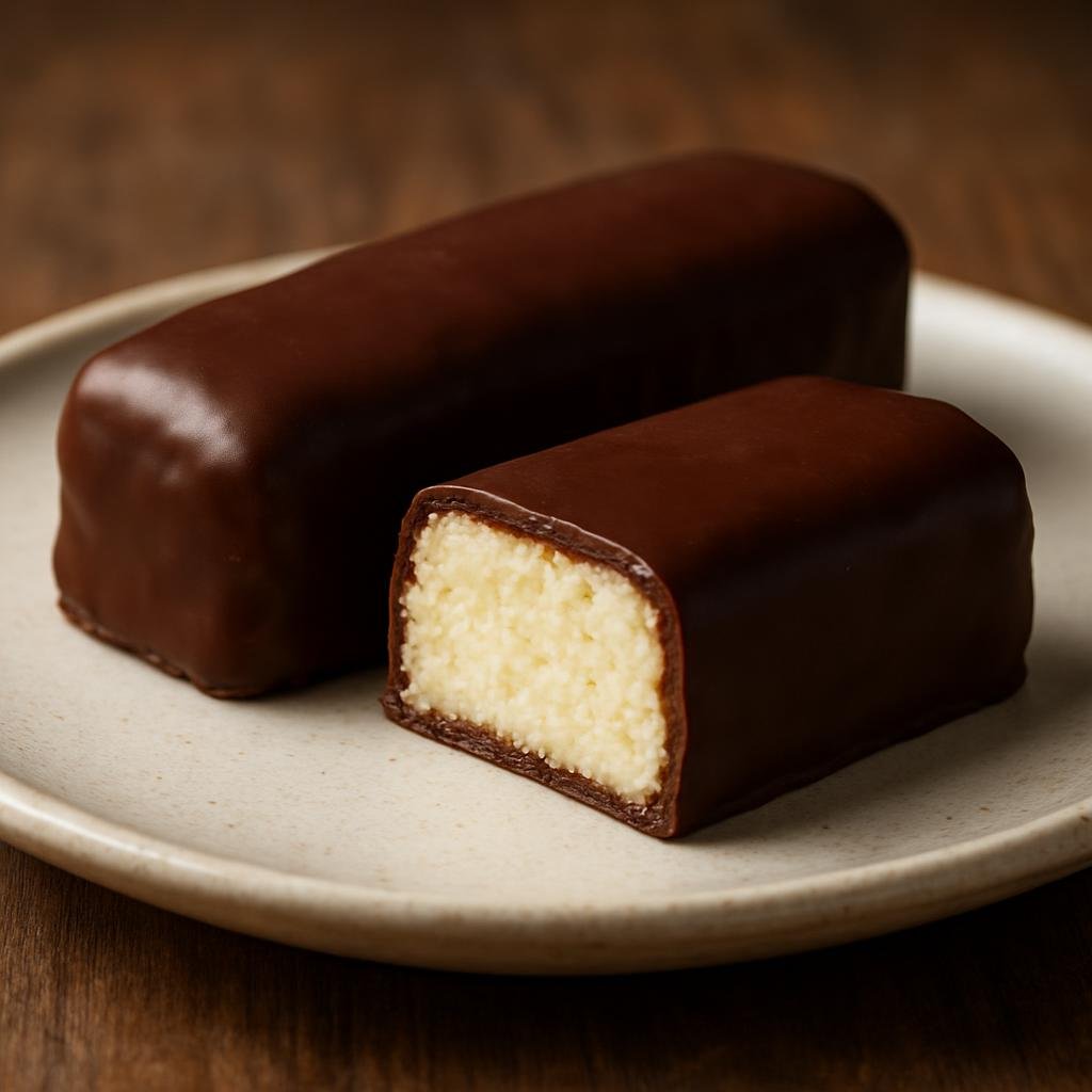 Entree: Estonia – Central Culinary Region – Kohuke (Sweet curd cheese bar coated in chocolate) recipe