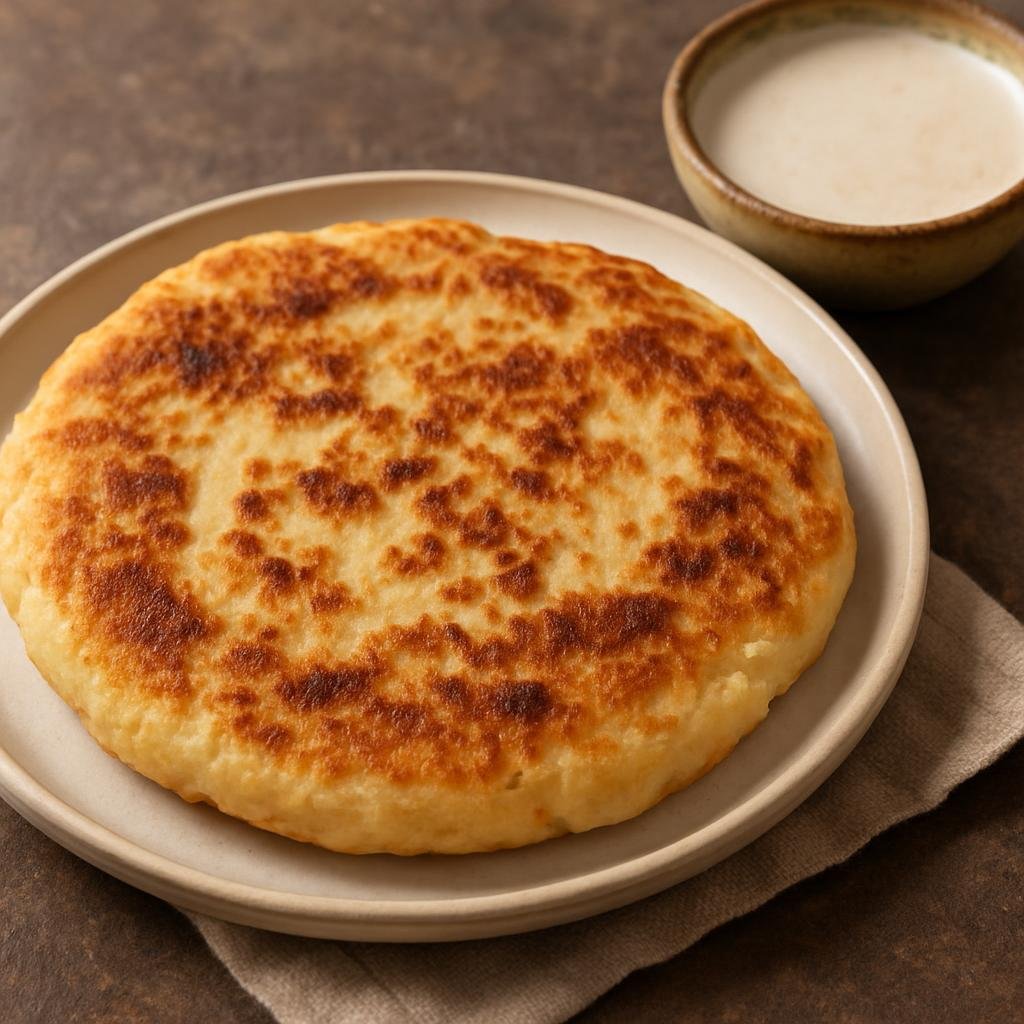 Entree: Niue – Keke Vai (Niuean coconut-water fried cake served as a savory pancake or flatbread) recipe