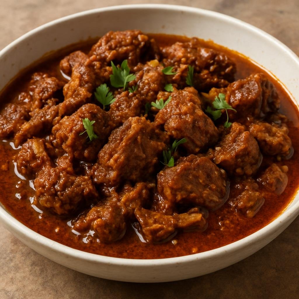 Entree: Mayotte – Cabri massalé (Stewed goat in a Massalé spice blend) recipe