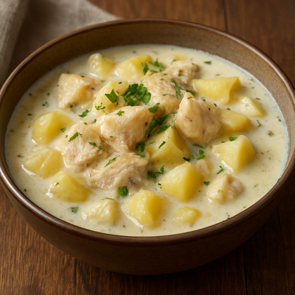 Entree: Greenland – National Cuisine – Qilalukkat (Hearty Greenlandic fish stew of salted cod, potatoes, and milk) recipe