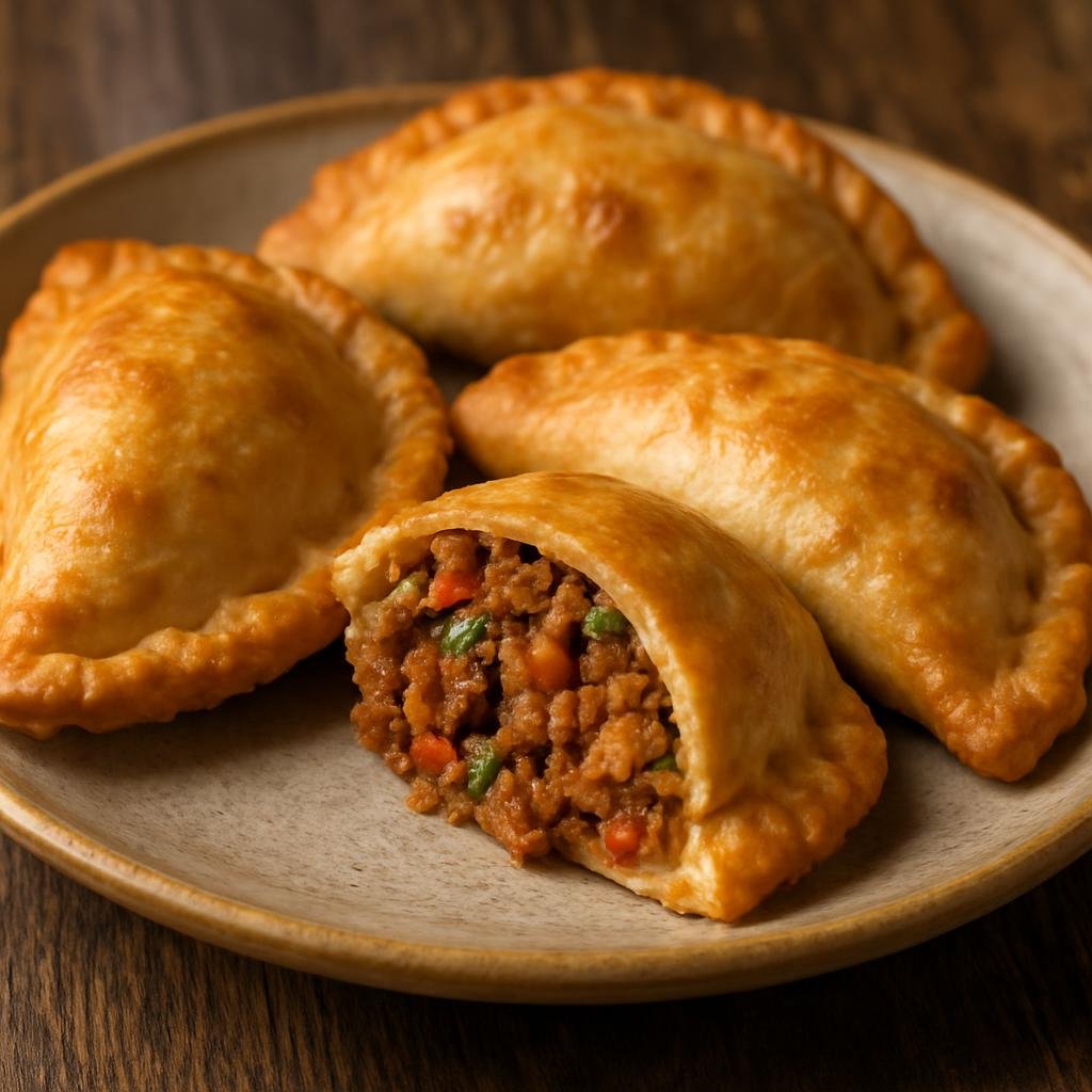 Entree: Northern Mariana Islands – Chamorro Empanada (Chamorro-style savory hand pies filled with seasoned ground pork and vegetables, fried or baked until golden) recipe