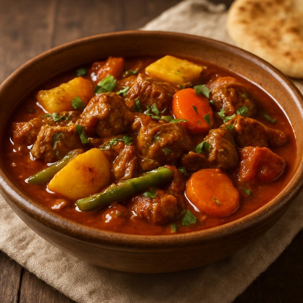 Entree: Oman – صلونة ➤ Ṣalūna (Omani spiced meat and vegetable stew) recipe