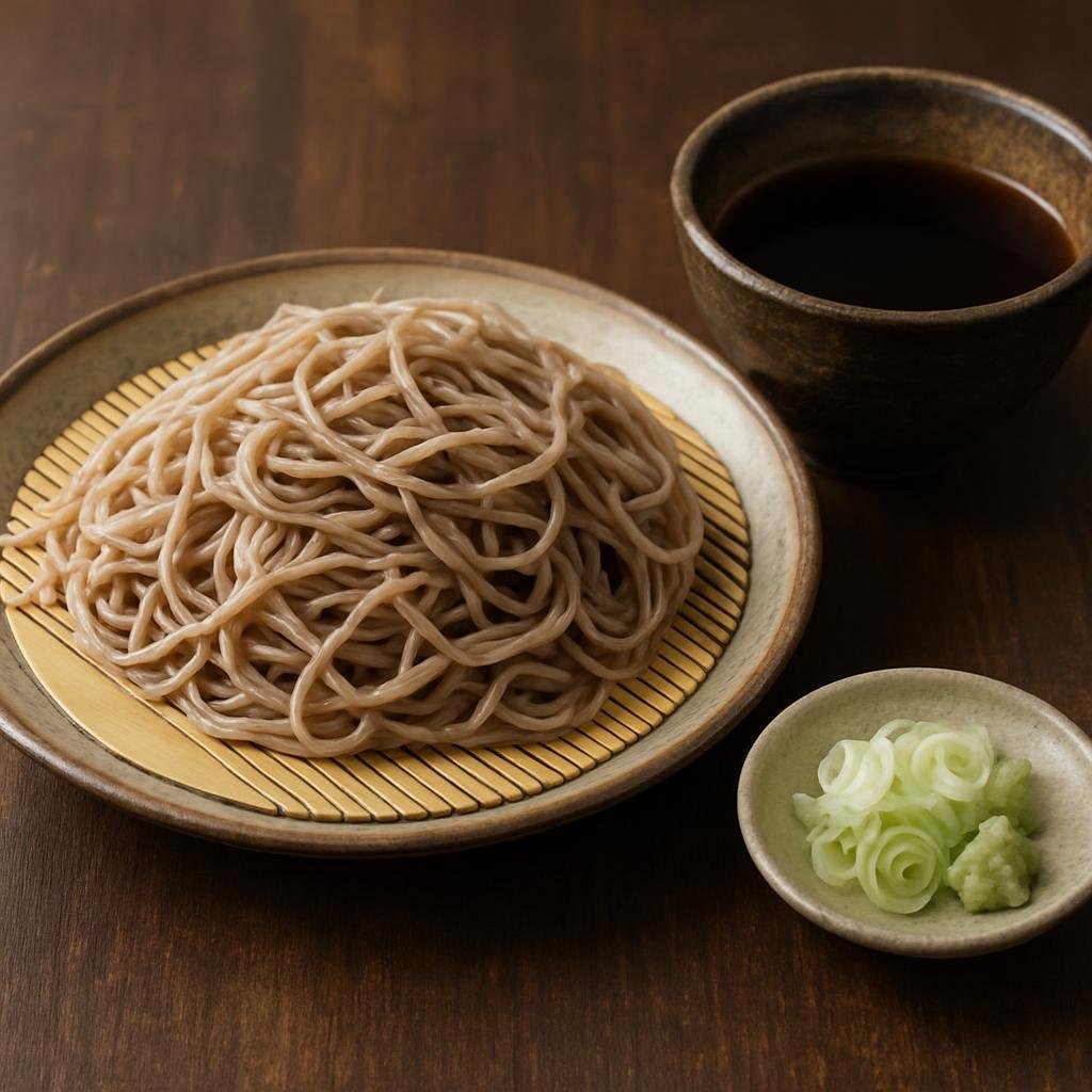 Entree: Japan – Chubu – 信州そば ➤ Shinshū Soba (Buckwheat noodles from Shinshu served with chilled dipping sauce) recipe