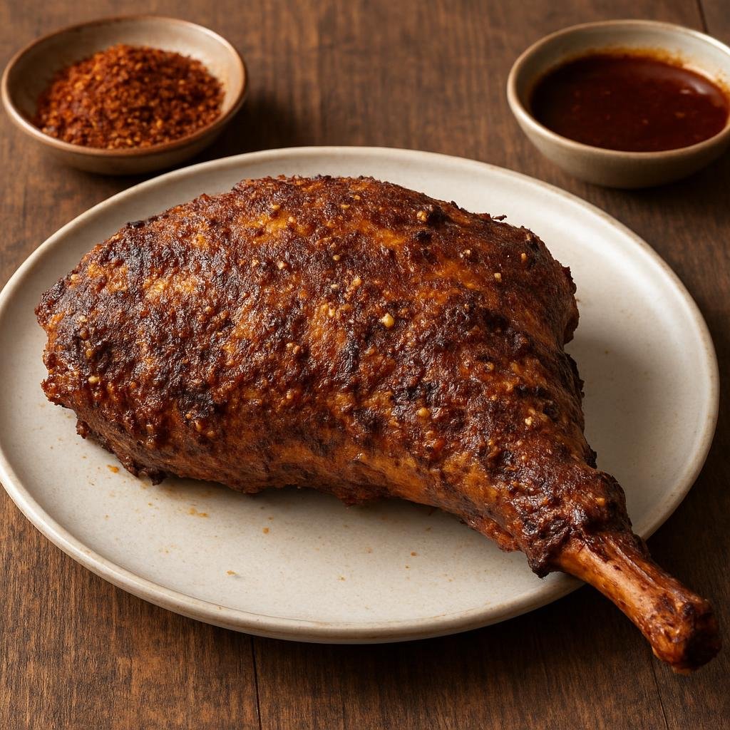 Entree: China – Beijing / Imperial North – 北京烤羊 ➤ Běijīng kǎo yáng (Oven-roasted leg of lamb seasoned with Northern Chinese spices for a crisp aromatic crust) recipe