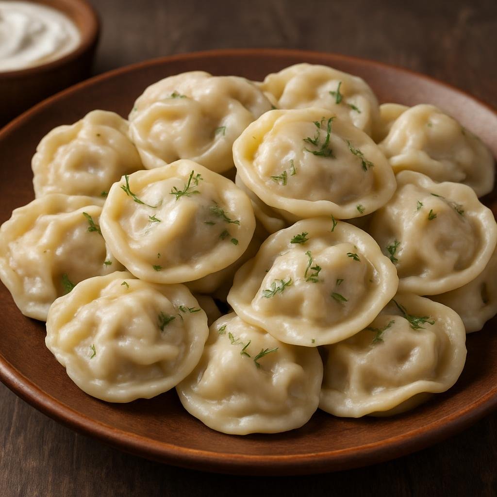 Entree: Russia – Bashkir & Ural Region – Уральские пельмени ➤ Uralskiye pel'meni (Meat-filled boiled dumplings from the Ural and Bashkir region) recipe
