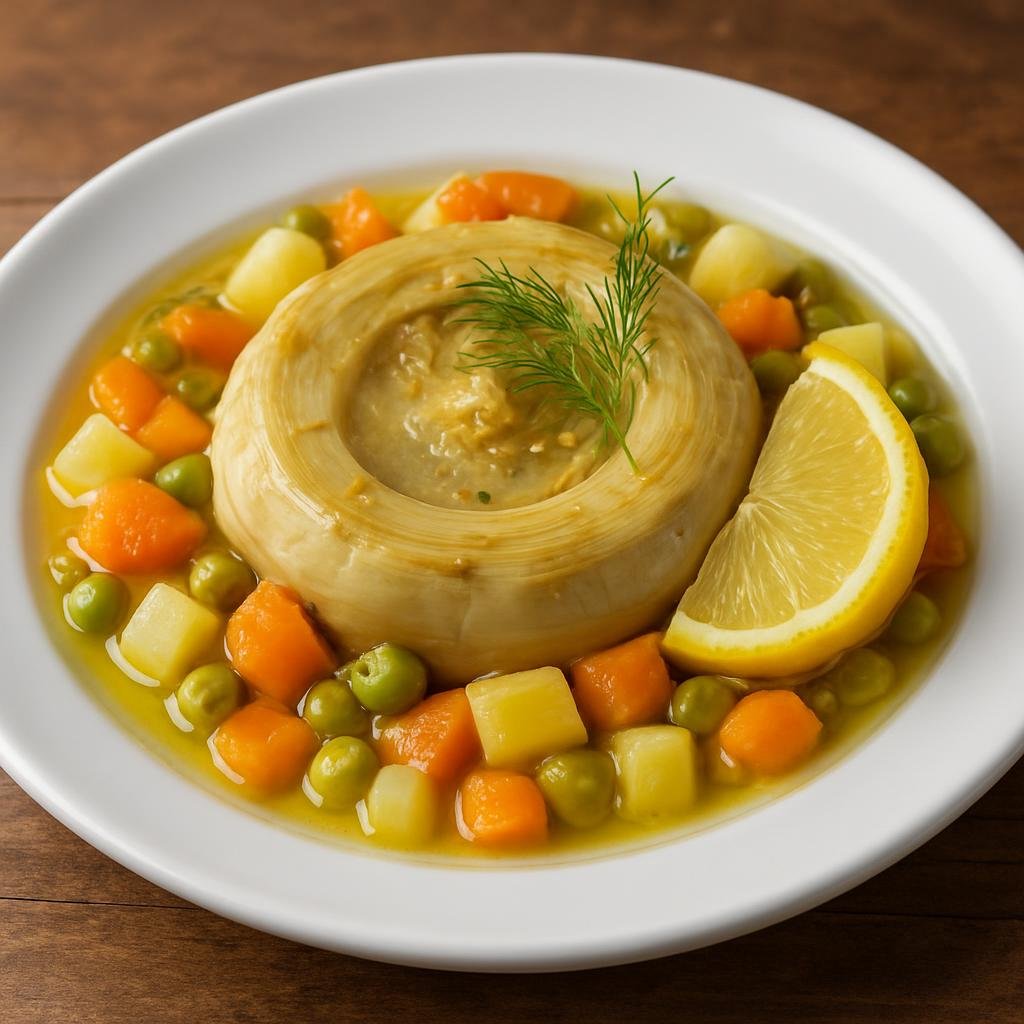 Entree: Turkey – Aegean Turkey – Zeytinyağlı Enginar (Artichokes braised in olive oil with vegetables and lemon) recipe
