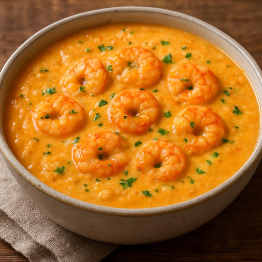 Entree: Brazil – Bahia – Bobó de Camarão (Creamy Bahian shrimp stew made with mashed cassava and coconut milk) recipe