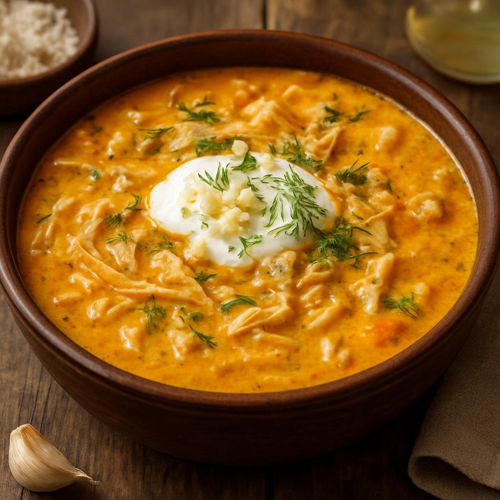 Entree: Romania – Dobrogea – Ciorbă de Burtă (Hearty sour tripe soup thickened with egg yolks and sour cream, finished with garlic and vinegar) recipe