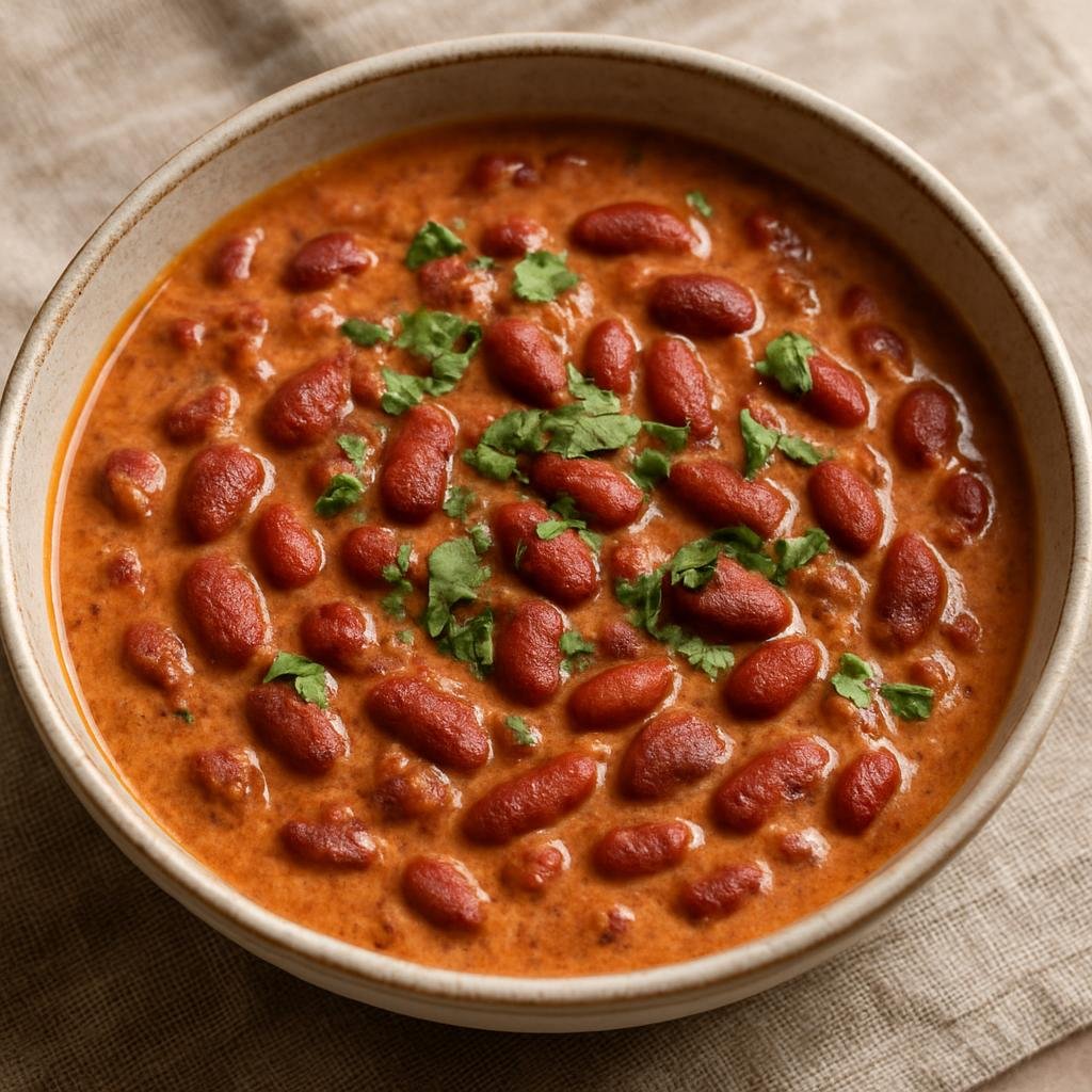 Entree: Burundi – Central Culinary Region – Maharagwe (Stewed spiced red kidney beans cooked with coconut milk in East African style) recipe