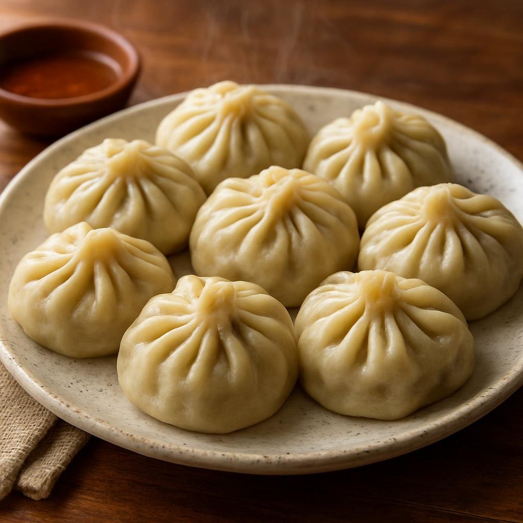 Entree: Russia – Buryat & Lake Baikal – бууз ➤ buuz (Steamed meat-filled dumplings typical of the Buryat Lake Baikal region) recipe