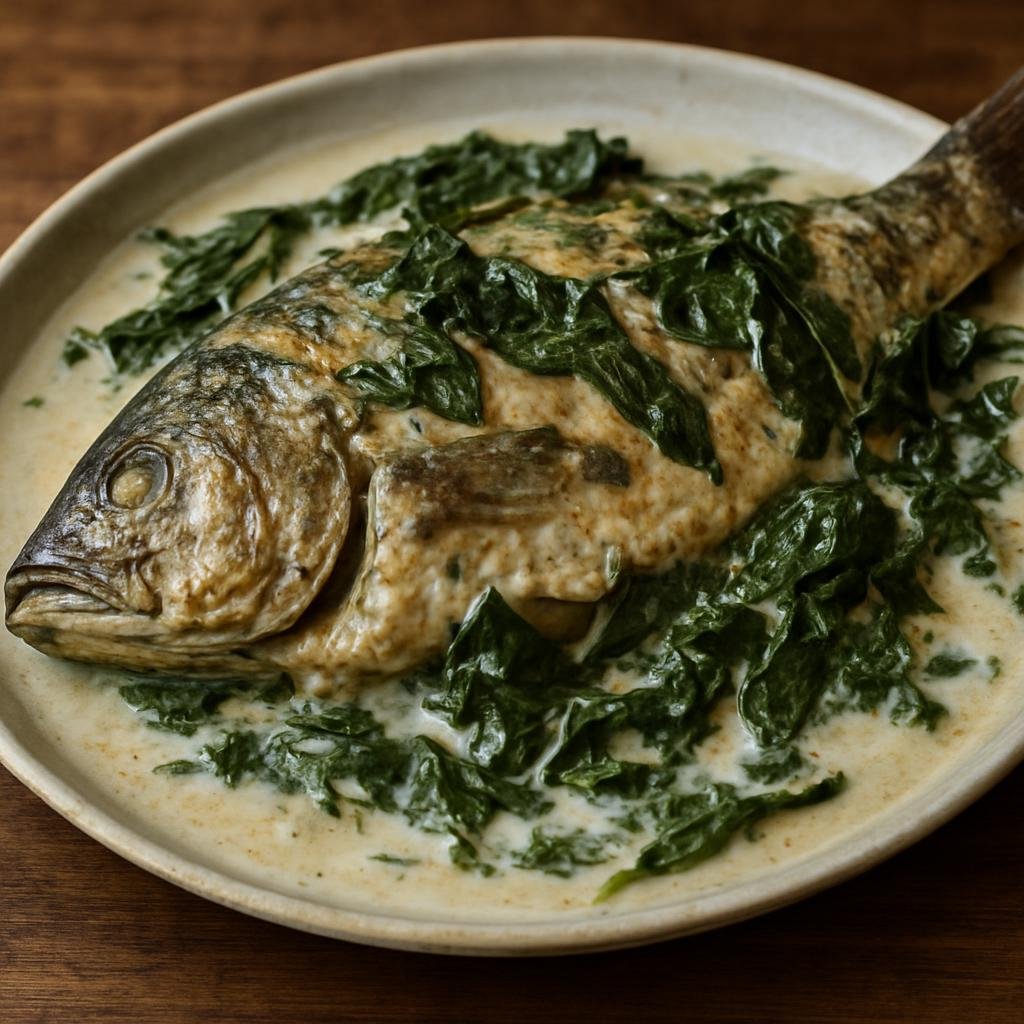 Entree: Kiribati – Southern Culinary Region – Te Kabubu (Whole fish steamed or baked in coconut cream and aromatic local leaves) recipe