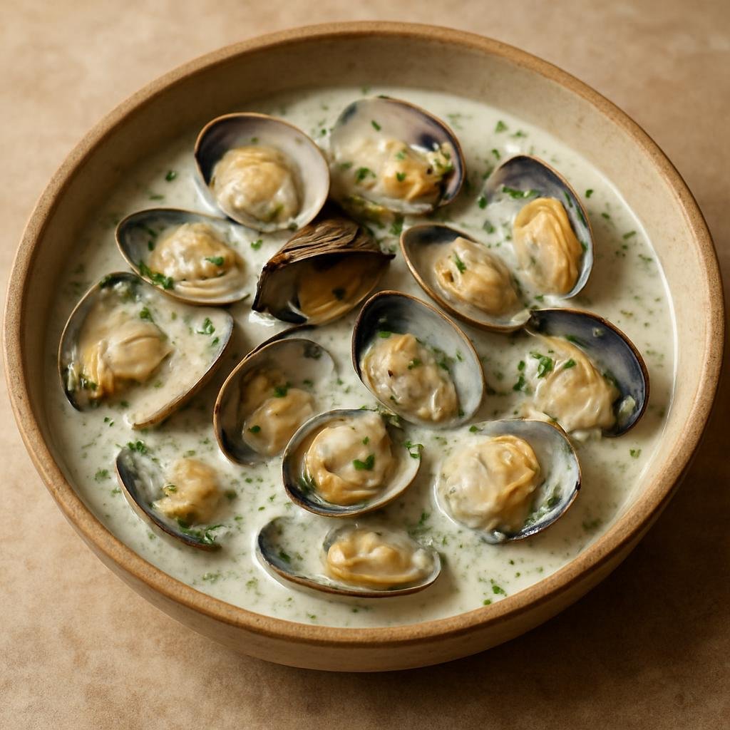 Entree: French Polynesia – Northern Culinary Region – Pahua Taioro (Fresh clams marinated in soured coconut milk (traditional Polynesian shellfish in taioro) recipe