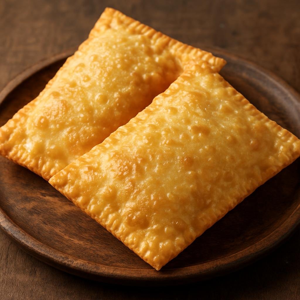 Entree: Brazil – Brazilian Street Food – Pastel (Thin deep-fried pastry turnover filled with savory fillings, crispy and golden—popular Brazilian street food) recipe