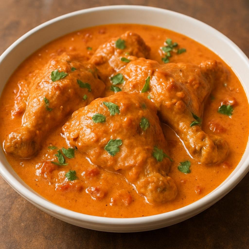 Entree: El Salvador – Southern Culinary Region – Pollo en Crema (Salvadoran chicken simmered in a rich, savory cream and tomato sauce) recipe