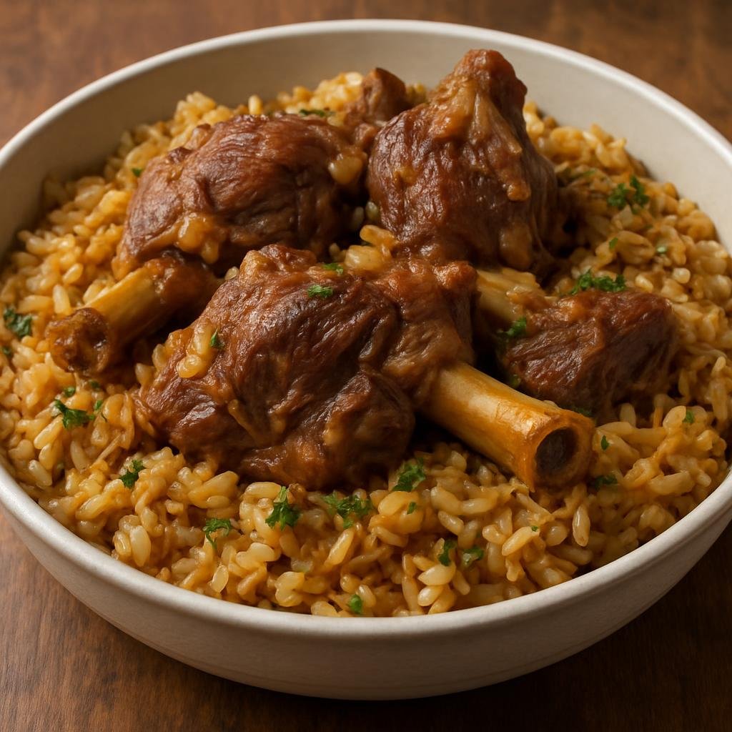 Entree: Turkey – Central Anatolia – Kuzu Kapama (Sealed-pot braised lamb cooked together with seasoned rice) recipe