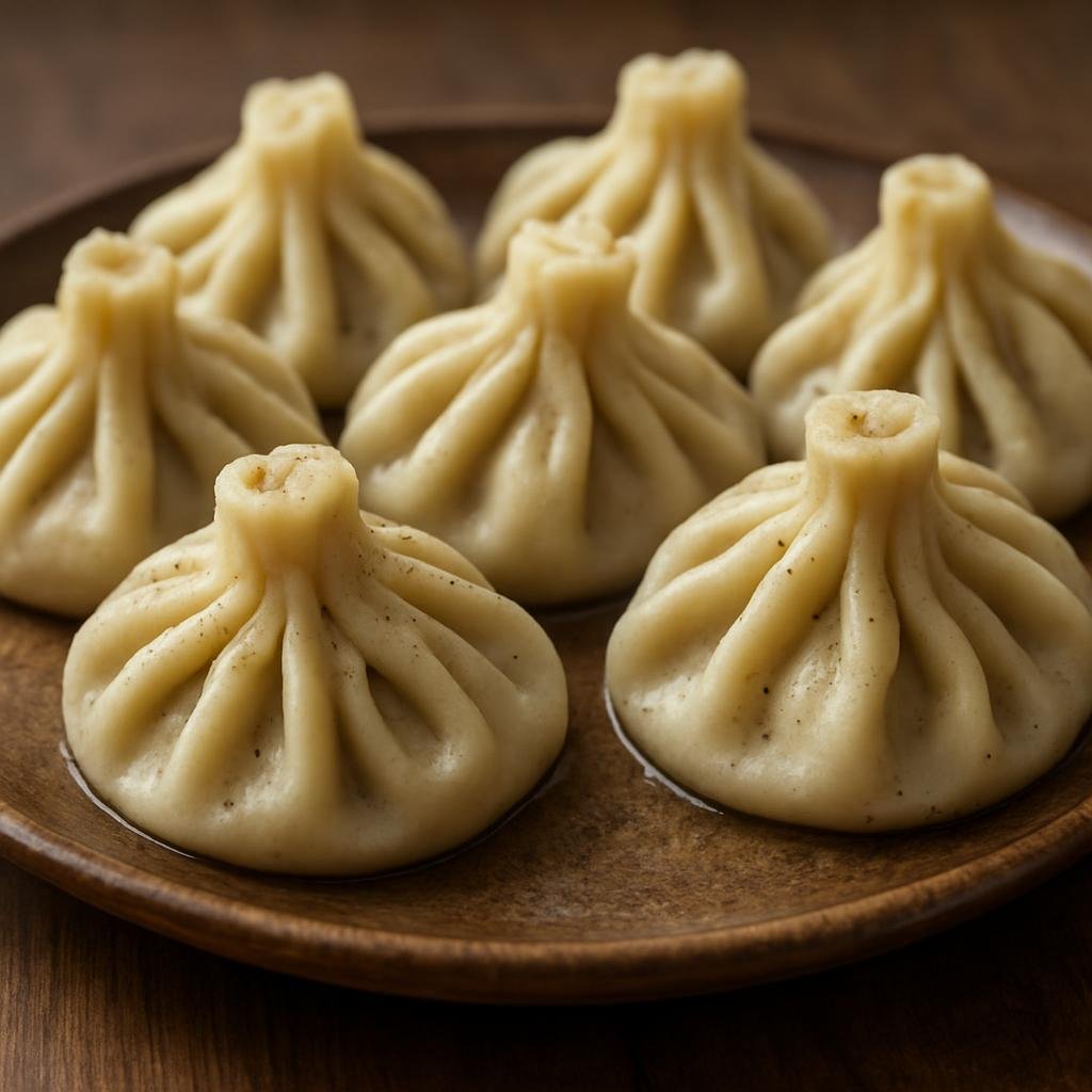 Entree: Georgia – Tbilisi & Eastern Georgia – ხინკალი ➤ khinkali (Boiled Georgian dumplings filled with spiced minced meat and a savory broth) recipe