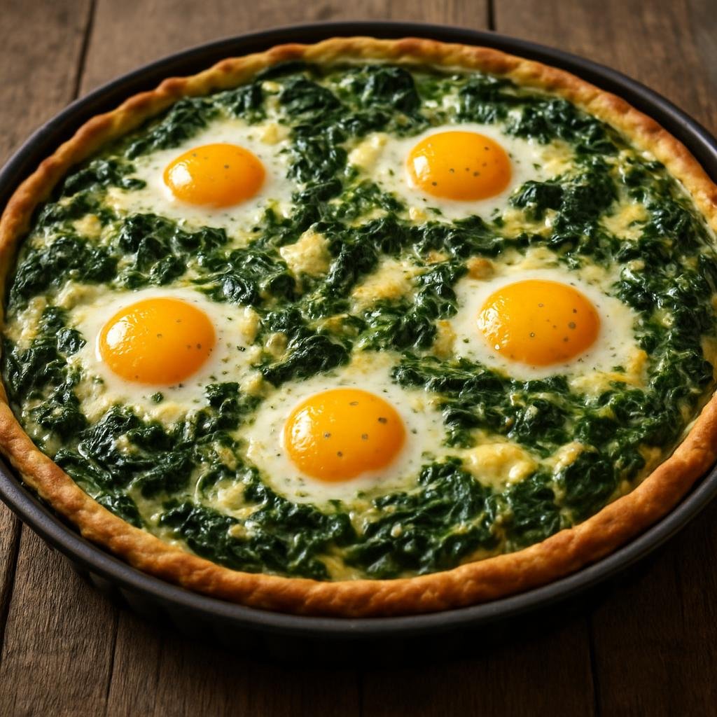 Entree: Belgium – Wallonia – Tarte al Djote (Savory Nivelles-style tart of cooked chard leaves combined with local soft cheese and eggs) recipe