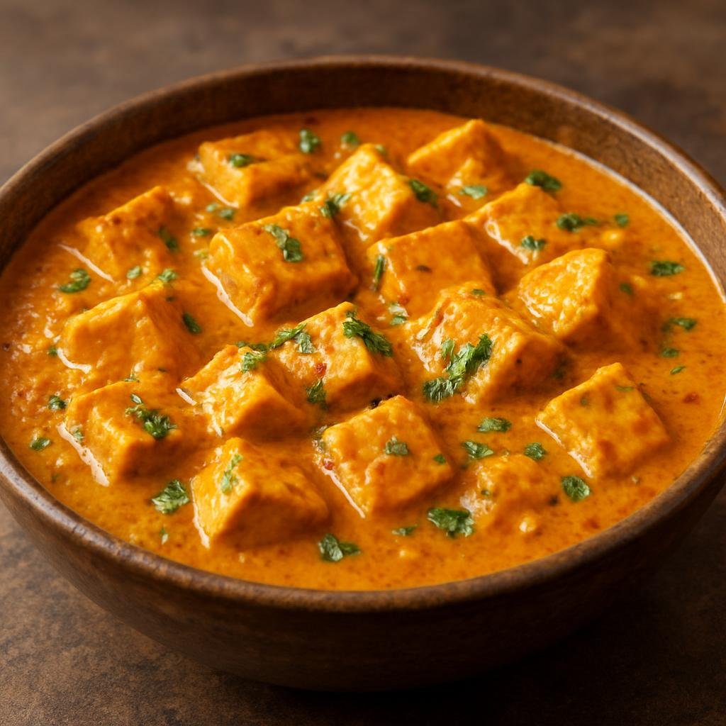 Entree: Pakistan – Mughlai Pakistani – شاہی پنیر ➤ Shahi Paneer (Rich Mughlai-style creamy cottage cheese curry) recipe