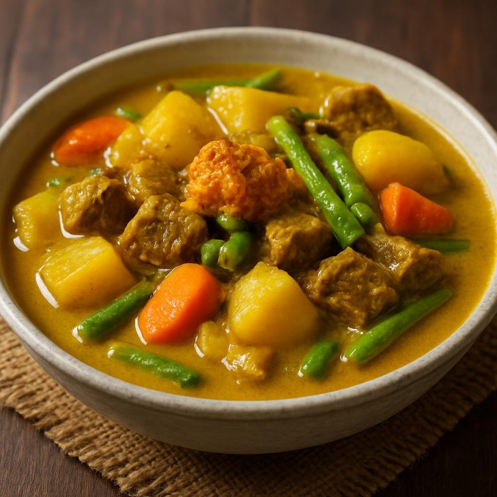Entree: Ethiopia – Harar – አልጫ ➤ Alicha (Mild Ethiopian stew of vegetables and/or meat flavored with turmeric and spiced butter) recipe