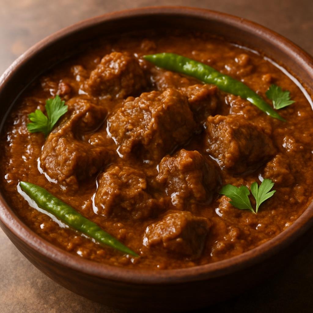 Entree: Pakistan – Mughlai Pakistani – دم پخت ➤ Dum Pukht (Slow-braised sealed-pot meat cooked in its own juices with rich Mughlai spices) recipe